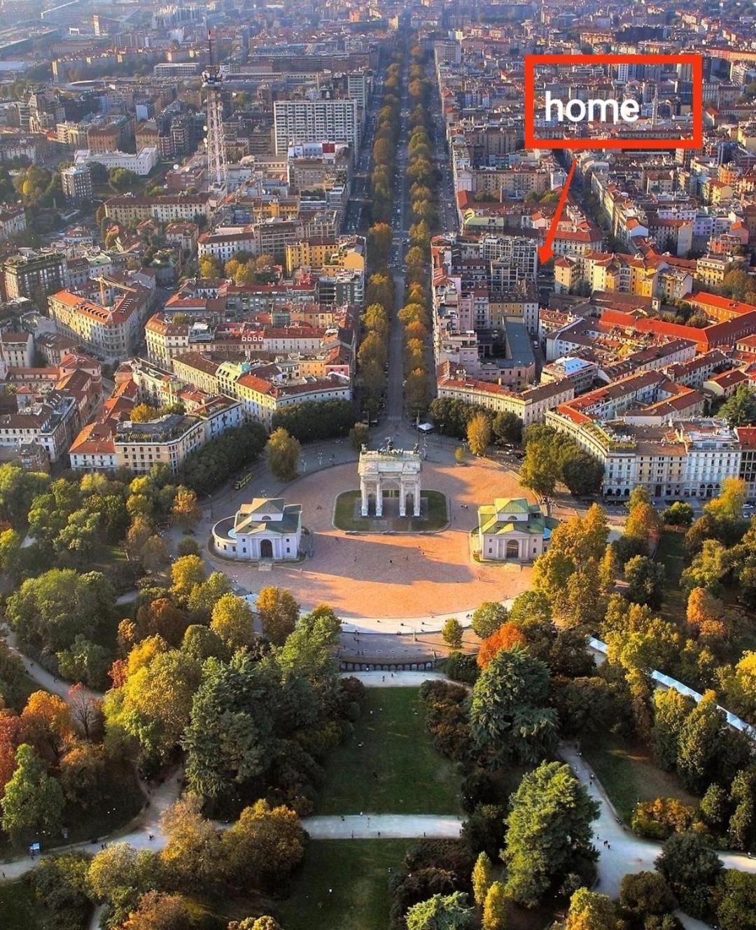 Arco Pace Home Milan Bagian luar foto